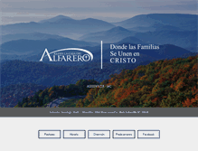 Tablet Screenshot of alfareroasheville.com